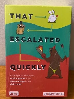 That Escalated Quickly Card Game – Exploding Kittens – Party Game